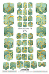 Wrap für Pediküre Maxi 143 von VS Nails