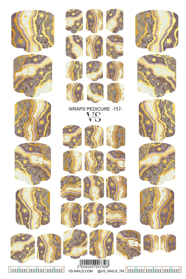 Wrap для педикюра Maxi 157 от VS Nails