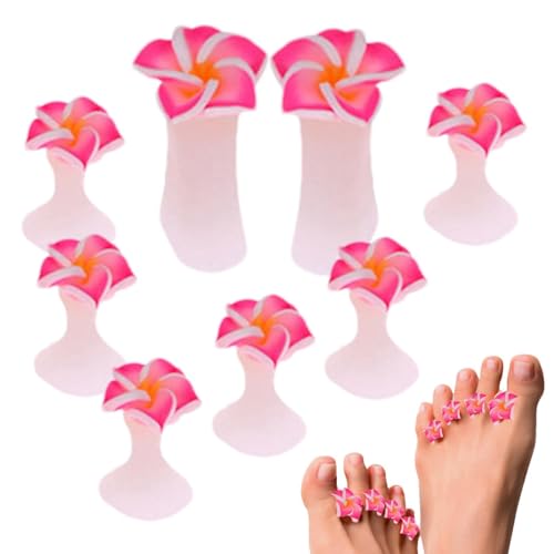 Divisori per le dita dei piedi in silicone in diverse forme
