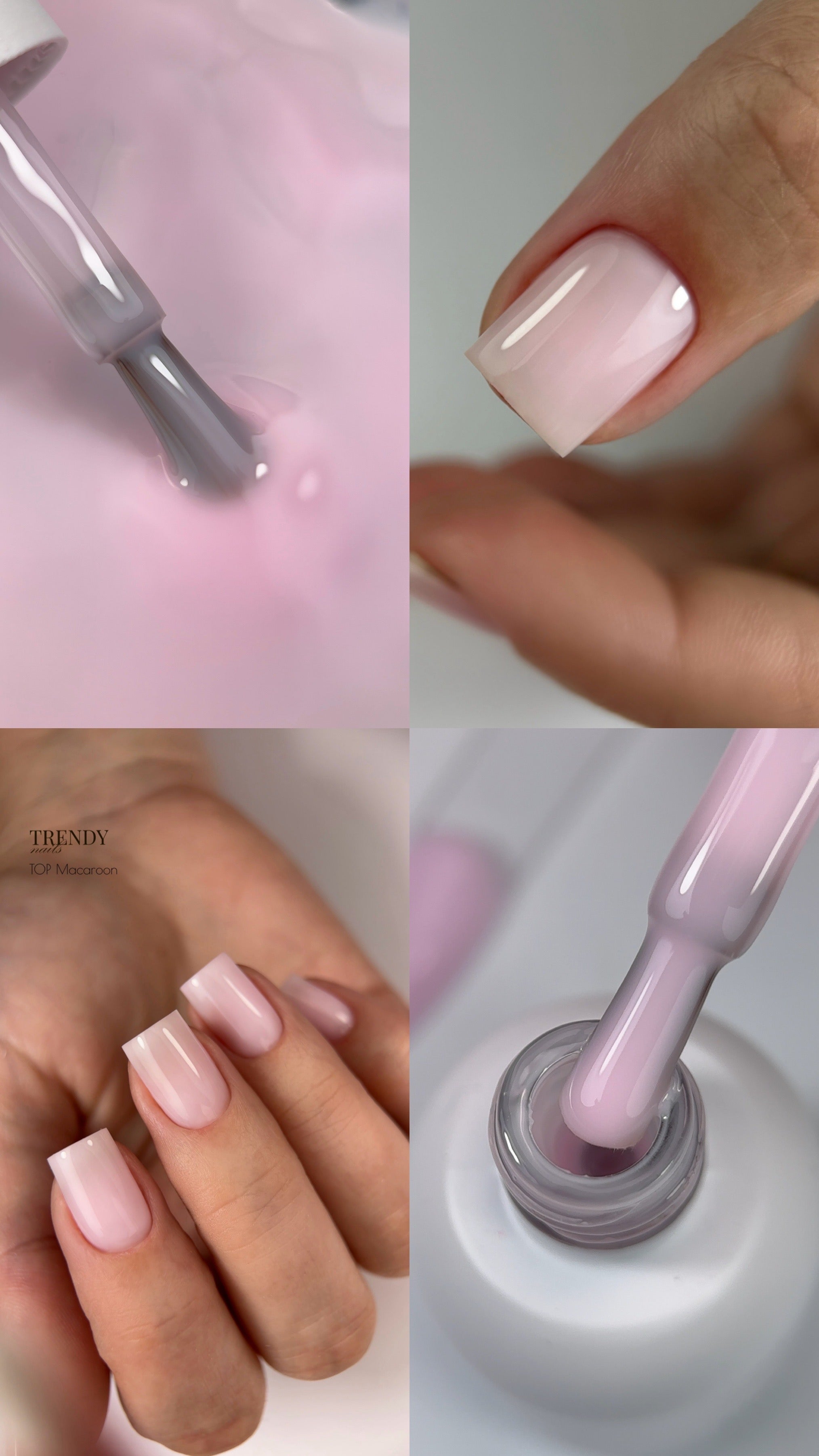 Color Top Macaroon 10ml/15ml von Trendy Nails TPO-Free