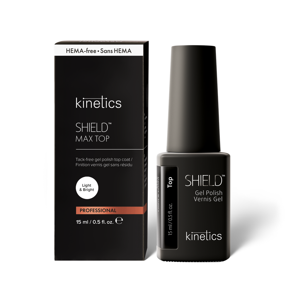 Kinetics SHIELD MAX Top Light&Bright dünnviskos & UV-Filter 15ml (HEMA-Freie)