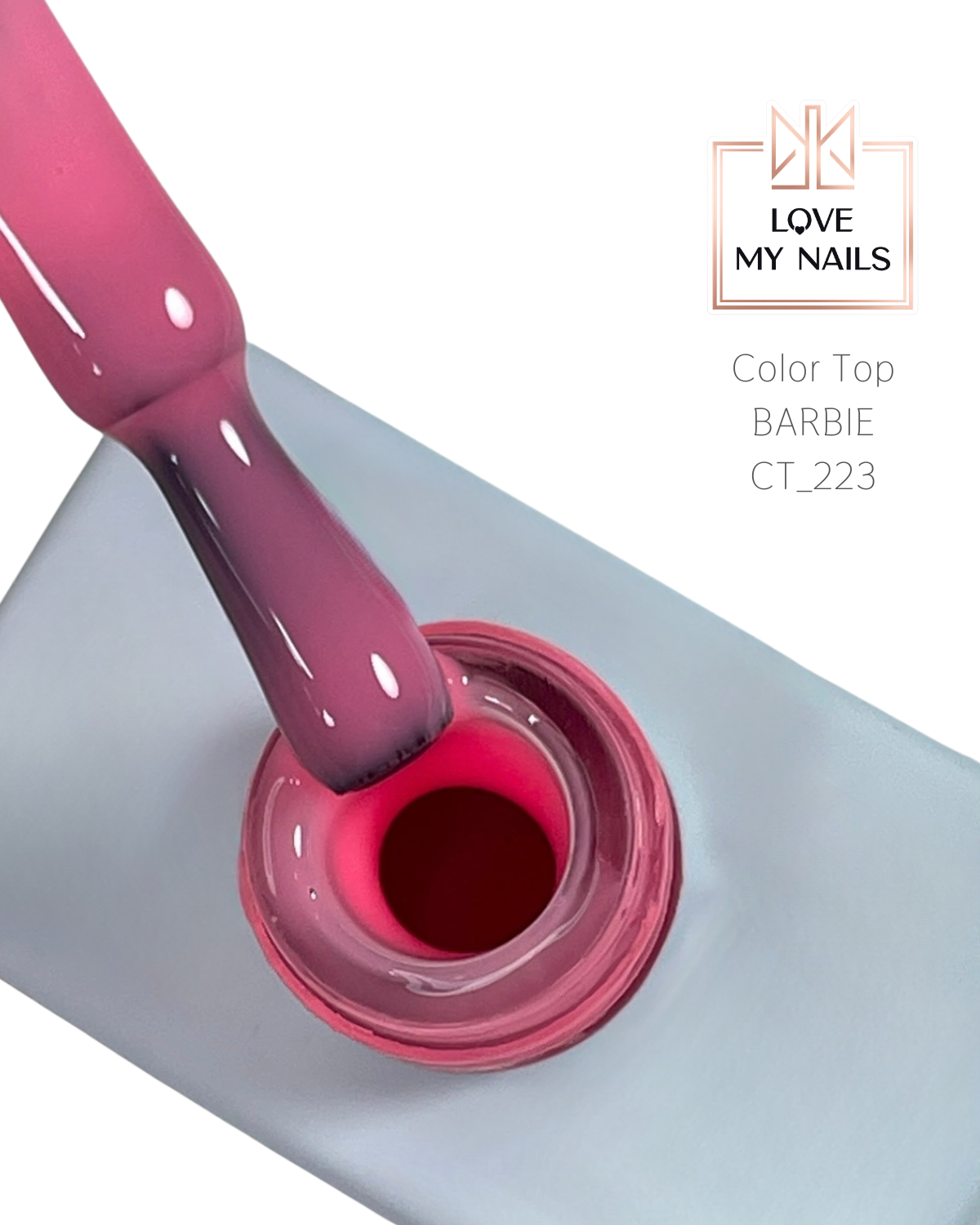 Color Top BARBIE 12ml von Love My Nails (HEMA/TPO-free)
