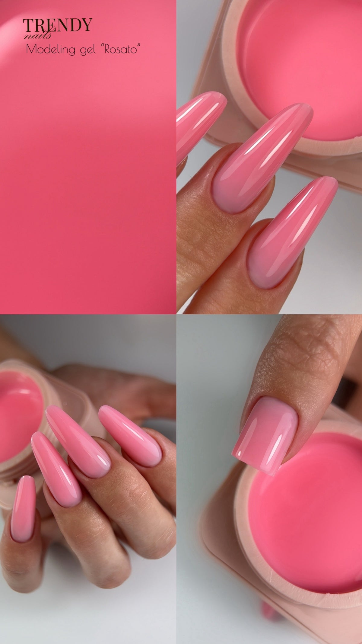 Gel auto-livellante Balletti Collection "Saute" di Trendy Nails (15/30ml)