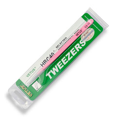 Pinzette für Nailart/Wimpern aus Edelstahl rosa SC-11