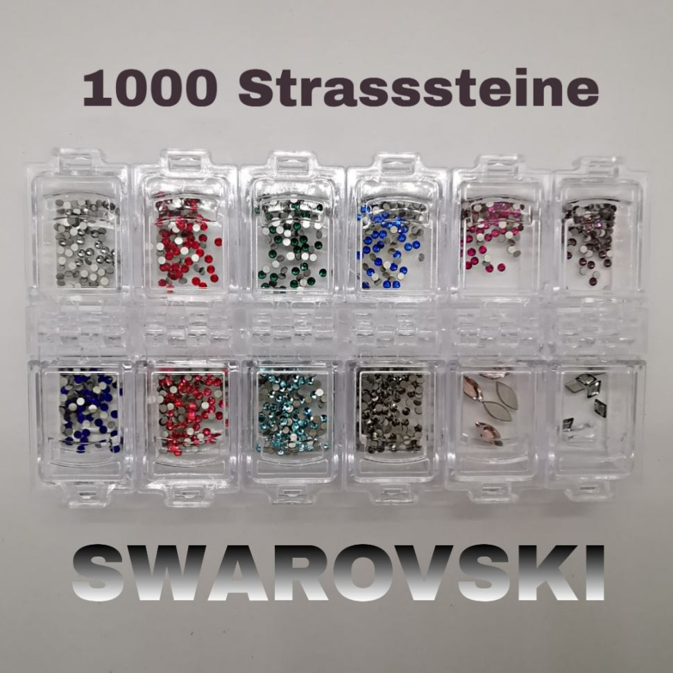 SWAROWSKI стразовые камни - набор Гламур 1000 шт.