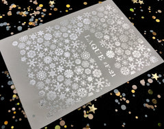 Design dell'adesivo F21 argento (adesivi idrosolubili)