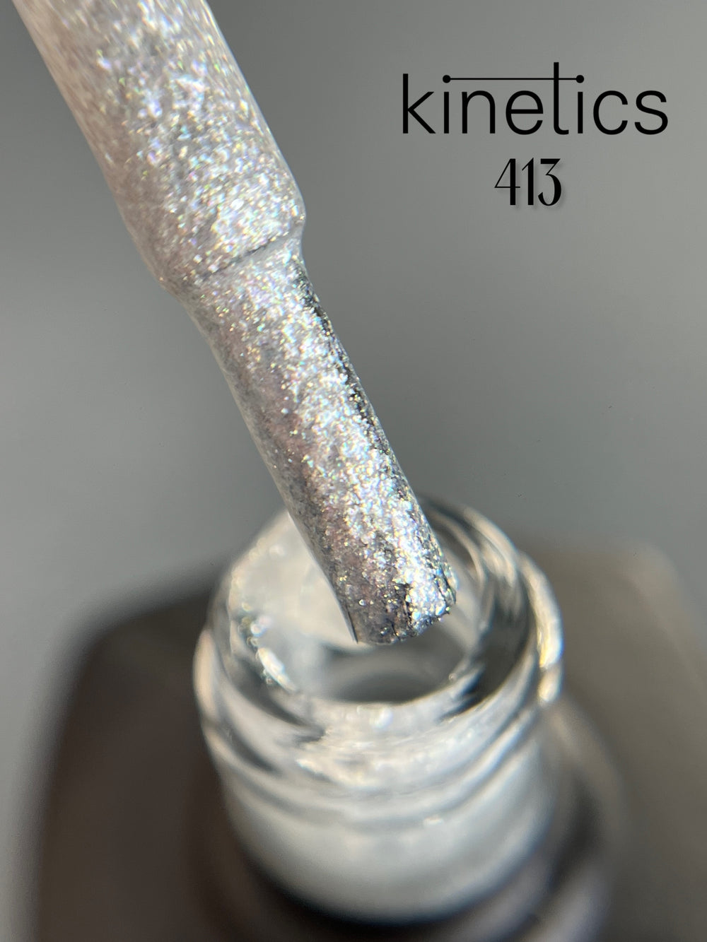 Kinetics SHIELD Gel Polish Glitter for Breakfast Nr.413 (15ml)