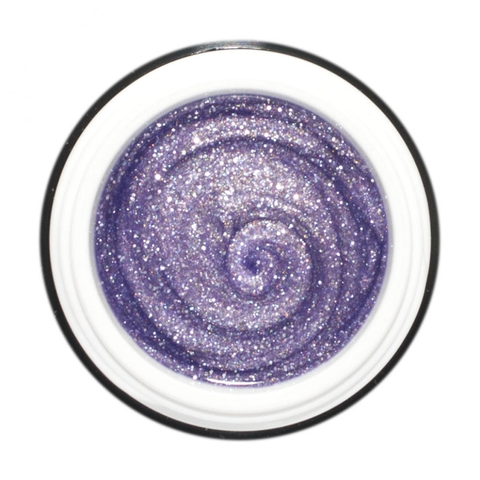 Farbgel von Mr. Stilett "Flieder Glitter" 5ml