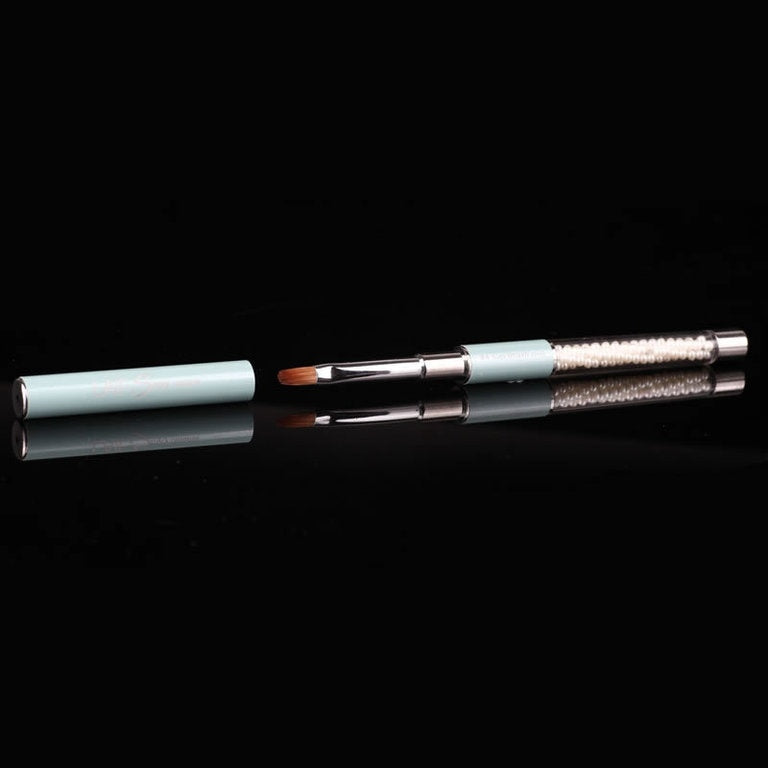 Gel Brush Oval 4 (turquoise)