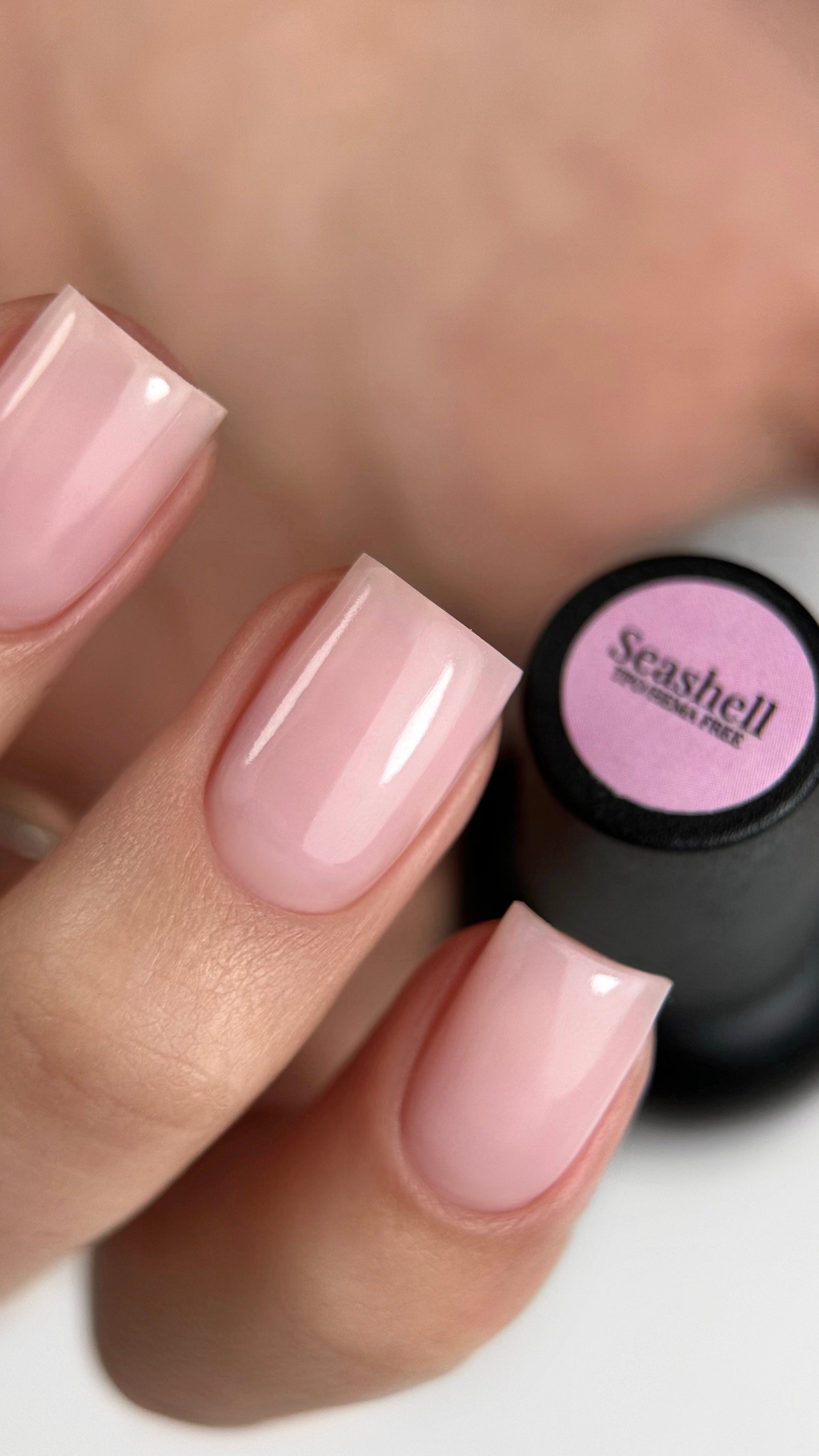 Builder Gel in der Flasche Seashell von Trendy Nails 15ml /30 ml (selbstglättend)TPO-Free