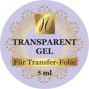 Gel per trasferimento foglio trasparente 5 ml