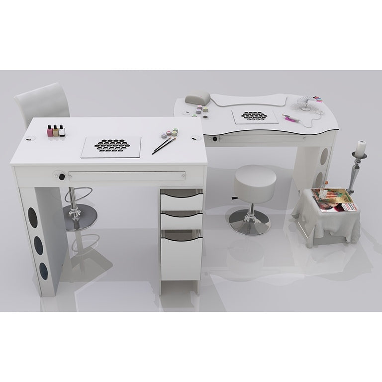 Nailbar with 3 drawers