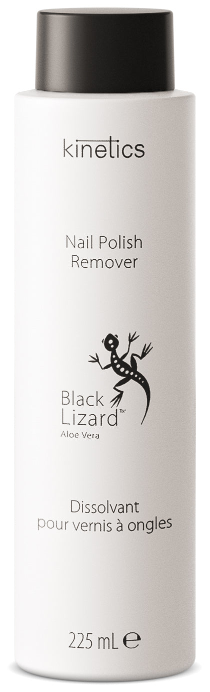 Nagellackentferner Black LIZARD mit Aloe Vera 225ml von Kinetics