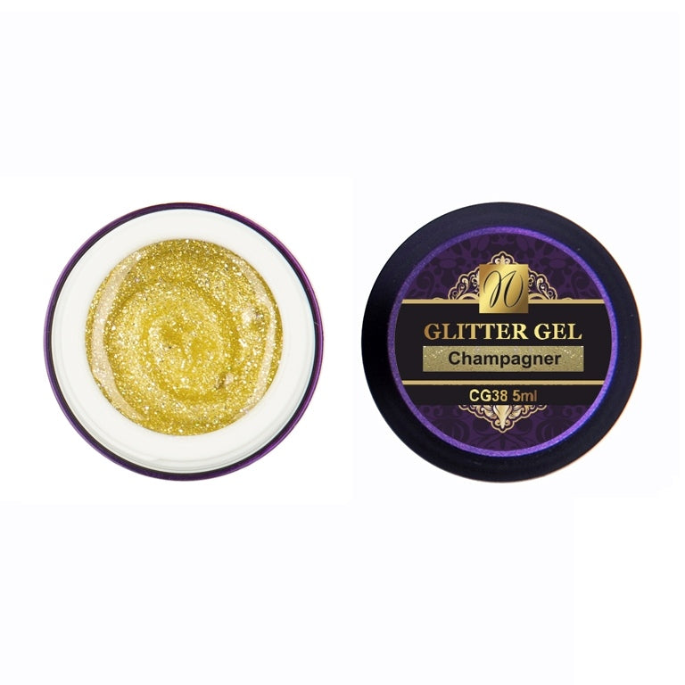 Glitter Gel 'Champagne' 5ml