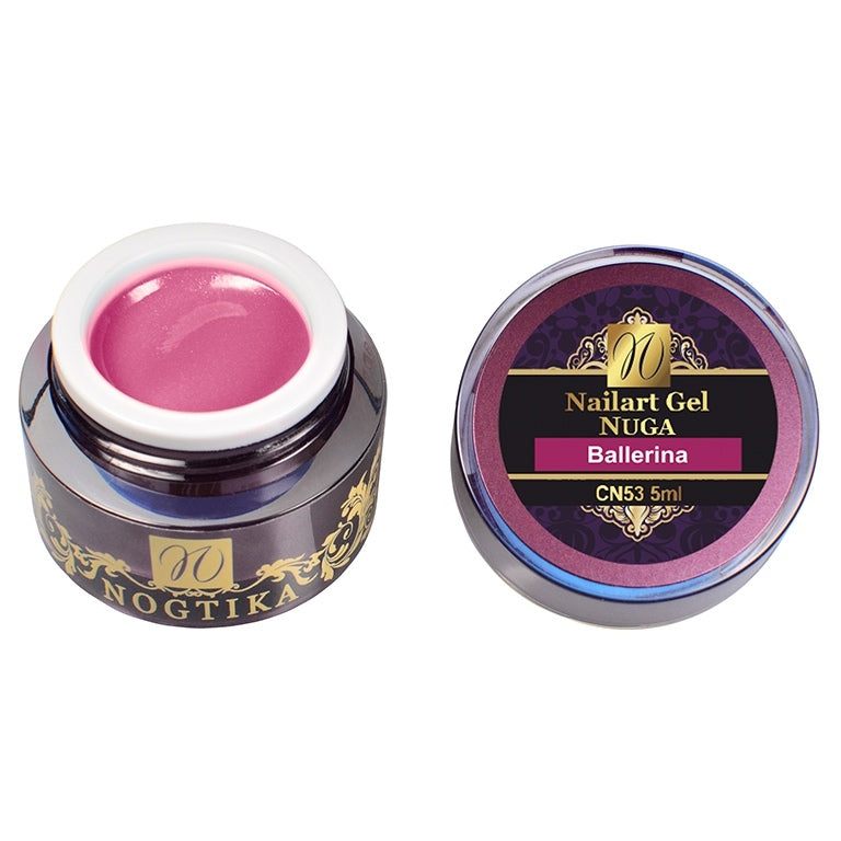 Nailart Color Gel NUGA (without sweat layer) 'Ballerina'