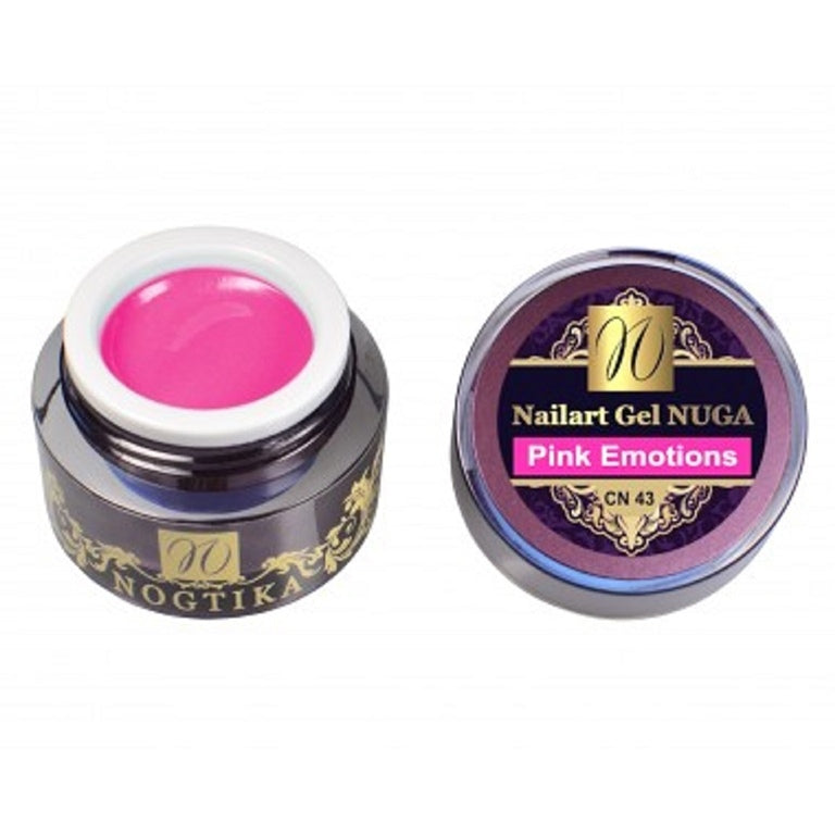 Nailart Color Gel NUGA (without sweat layer) 'Pink Emotions'
