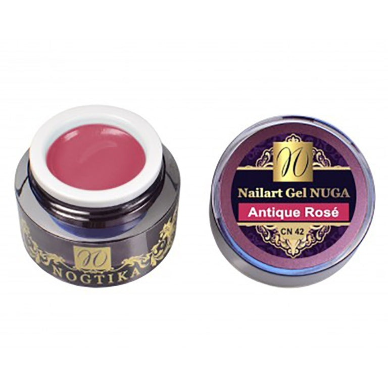 Nailart Farbgel NUGA (ohne Schwitzschicht) "Antique Rosé" (TPO-free)