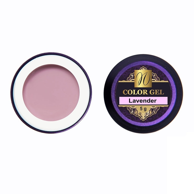 Nailart Color Gel (without sweat layer) 'Lavender'