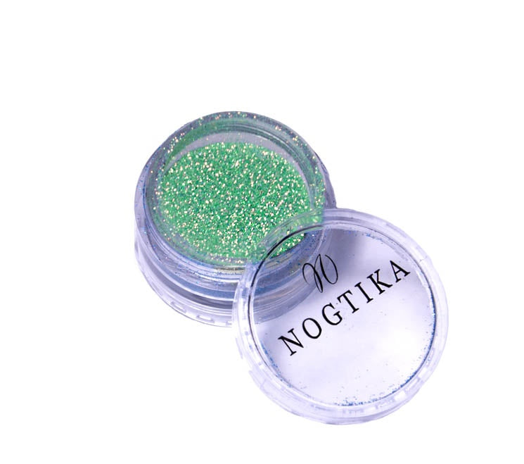 Polvere glitter verde mela 723