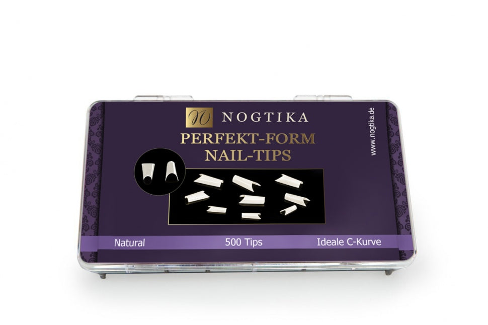 Tips per unghie con curva C ideale naturali 500 pz.