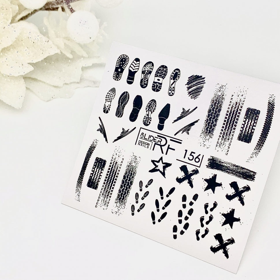 Sticker Design RF156 (водорастворимые наклейки) Слайдер