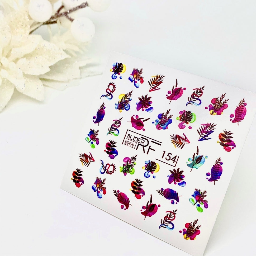 Sticker Design RF154 (Water-soluble Stickers) Slider