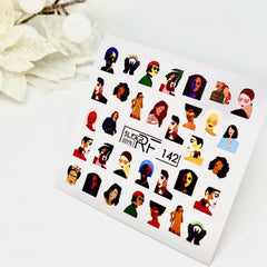 Sticker Design RF142 (stickers a base d'acqua) Slider