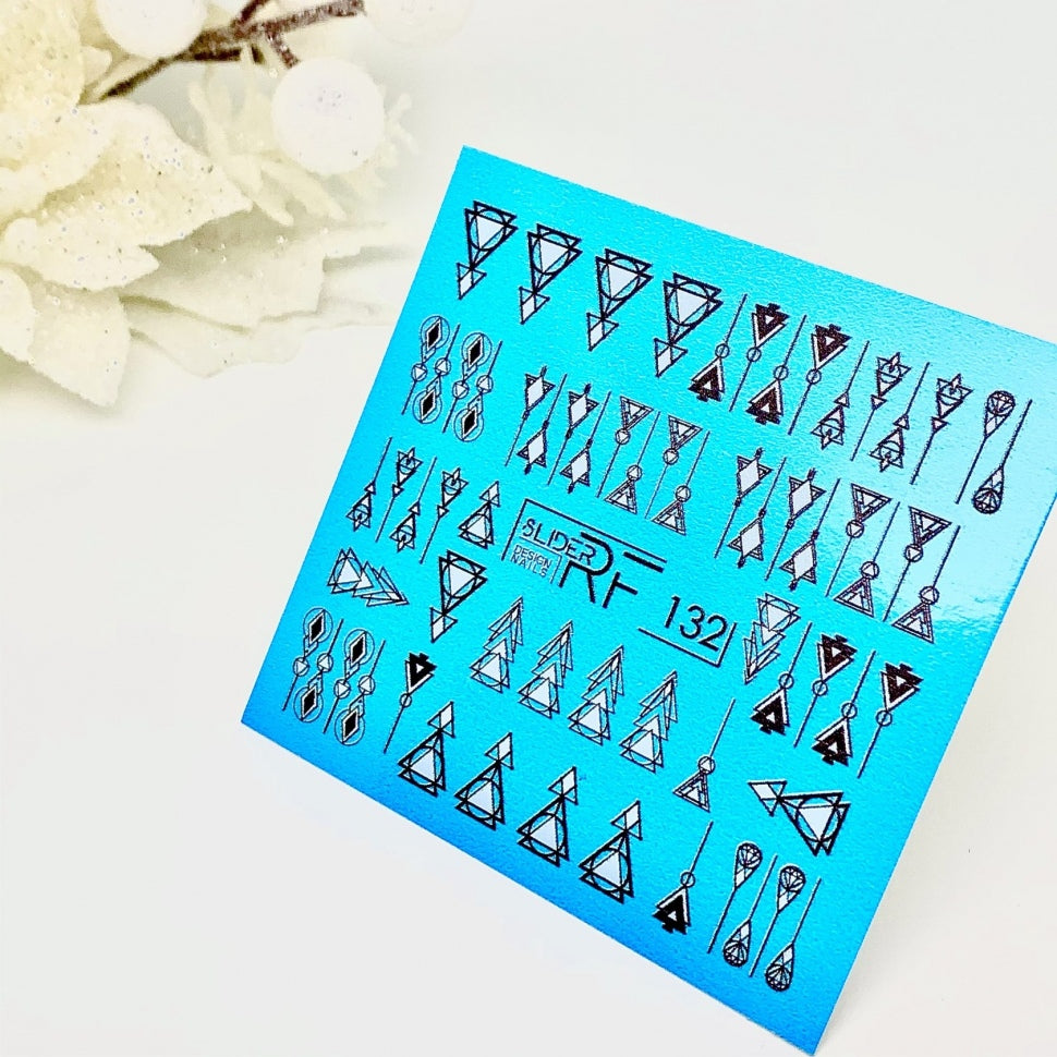Sticker Design RF132 (водорастворимые наклейки) Слайдер