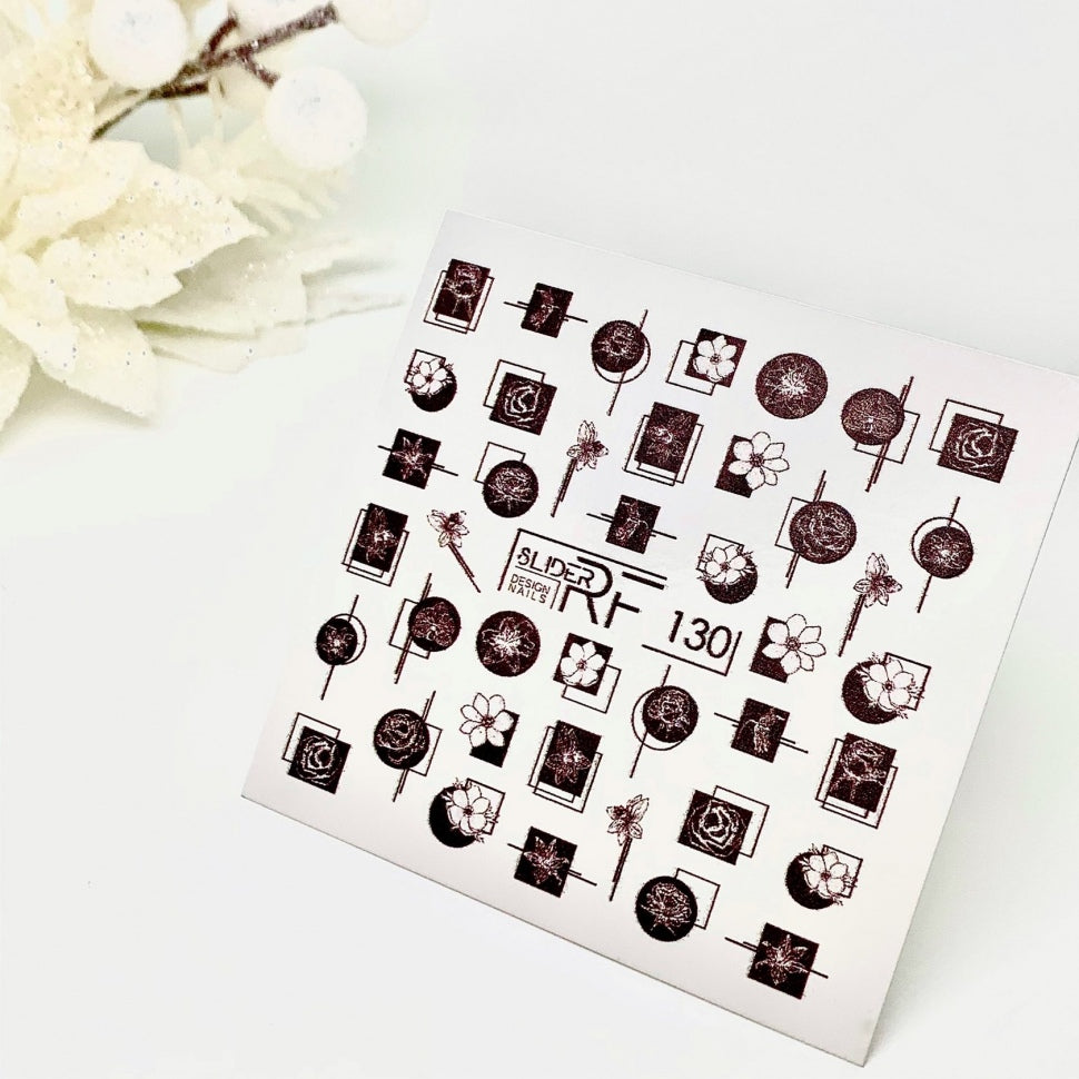 Sticker Design RF130 (Water-soluble stickers) Slider