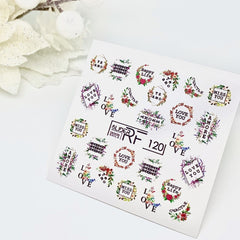 Sticker Design RF120 (водорастворимые наклейки) Слайдер