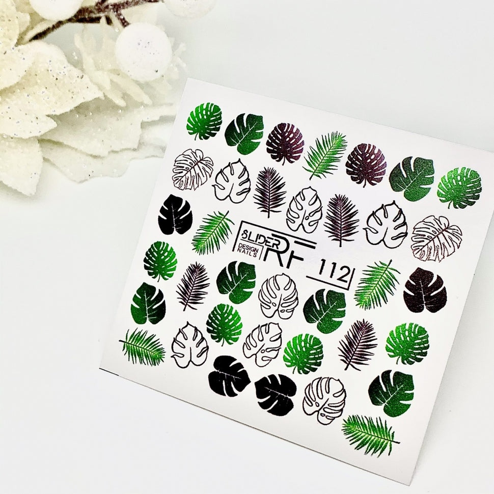 Sticker Design RF112 (водорастворимые наклейки) Слайдер