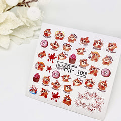 Sticker Design RF100 (Adesivi a base d'acqua) Slider