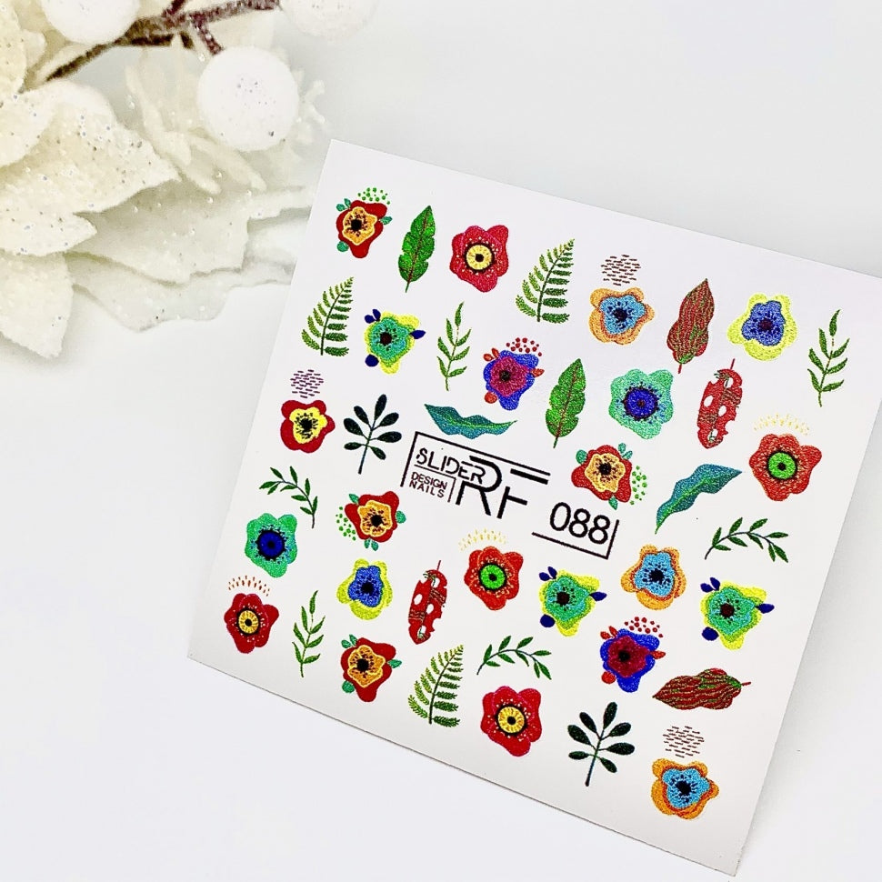 Sticker Design RF088 (Water-soluble Stickers) Slider