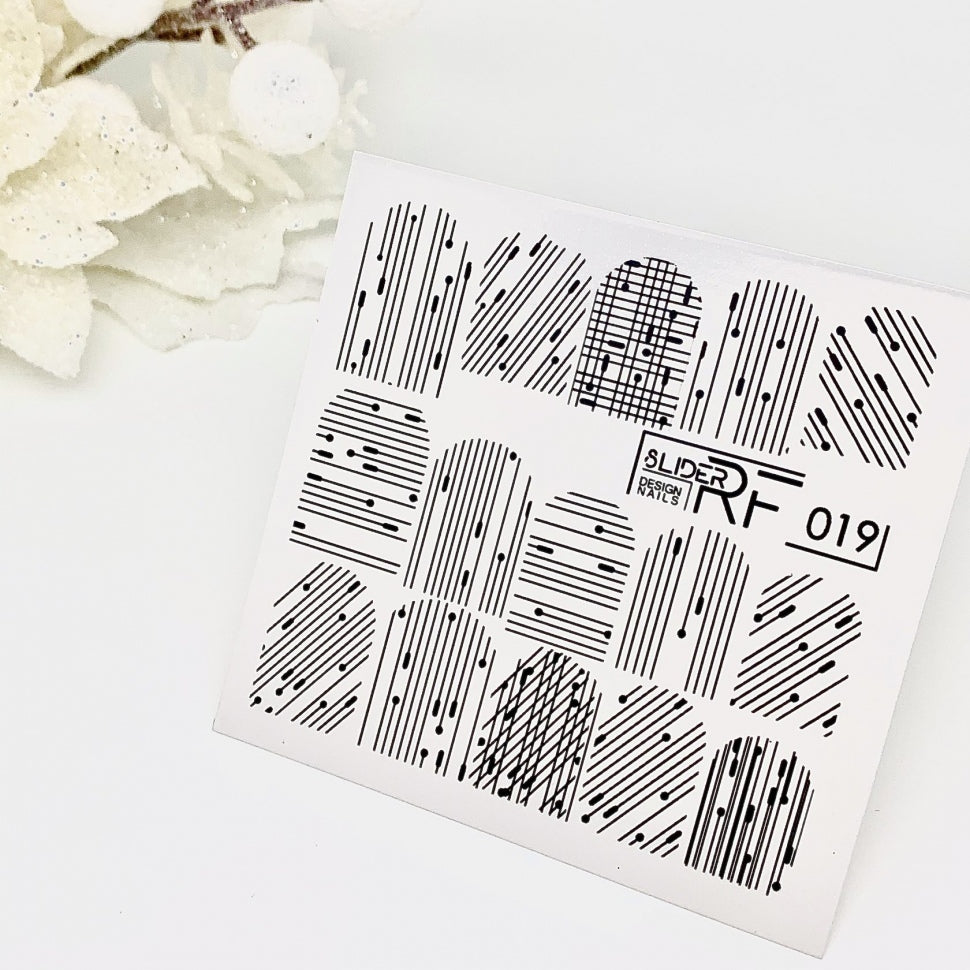 Sticker Design RF019 (Water-soluble Stickers) Slider