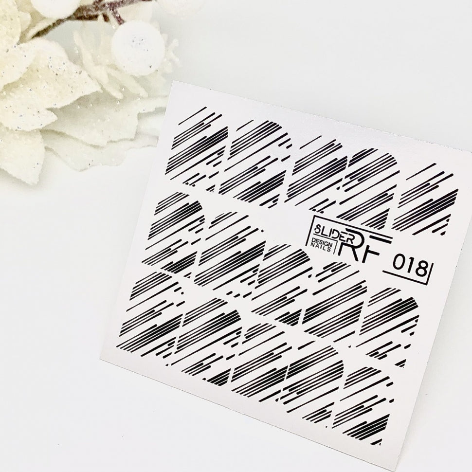 Sticker Design RF018 (Water-soluble Stickers) Slider