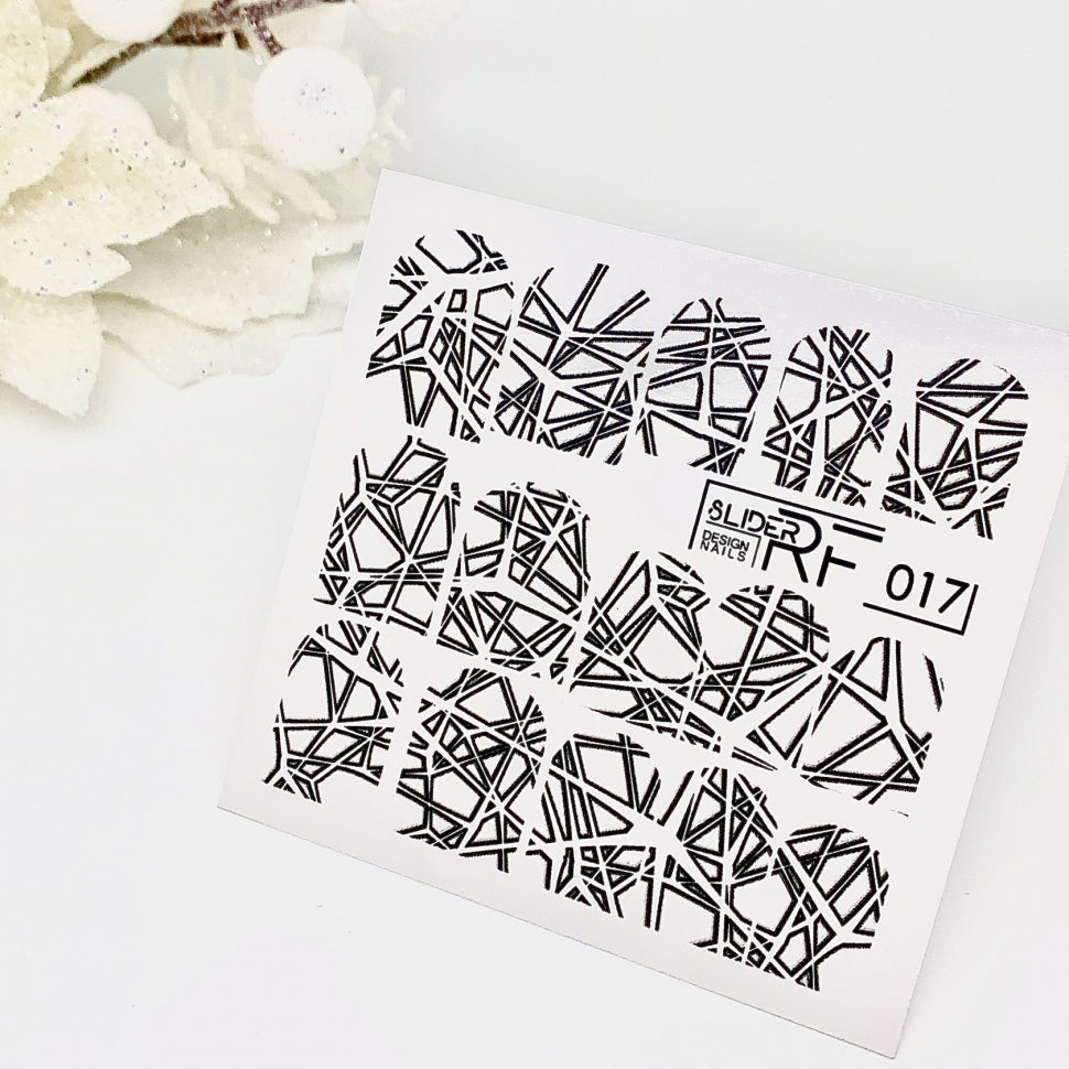 Sticker Design RF017 (Water-soluble Stickers) Slider