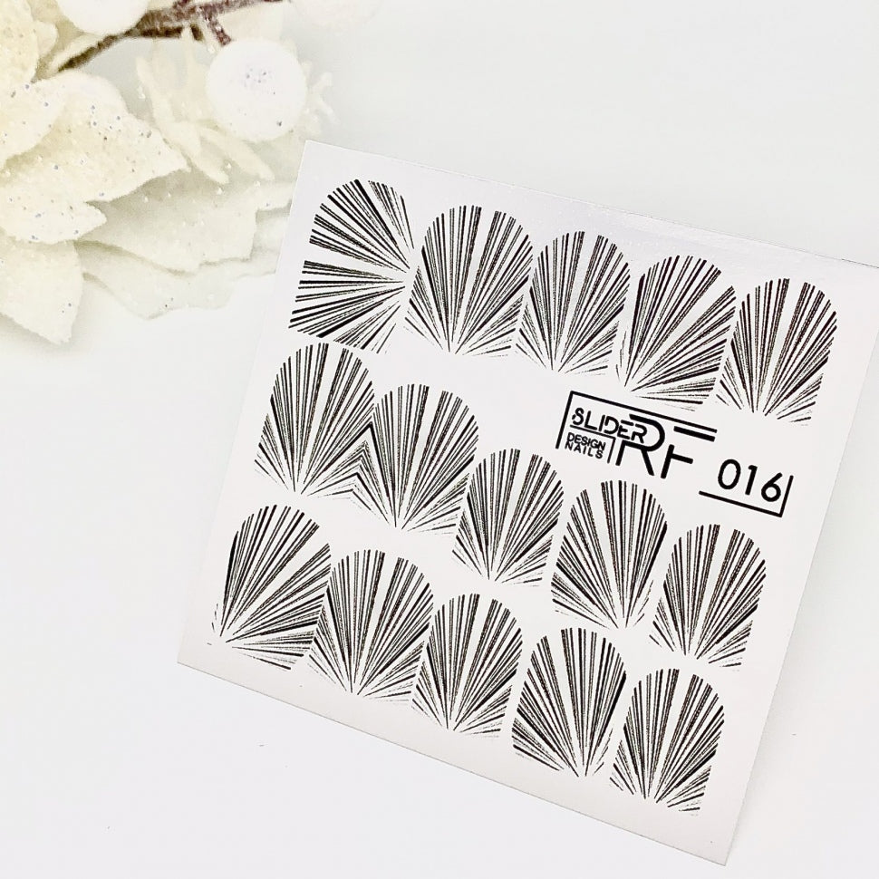 Sticker Design RF016 (водорастворимые наклейки) Слайдер