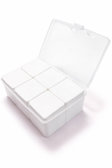 Fusselfreie Tücher in einem Box (1100 St.) weiß