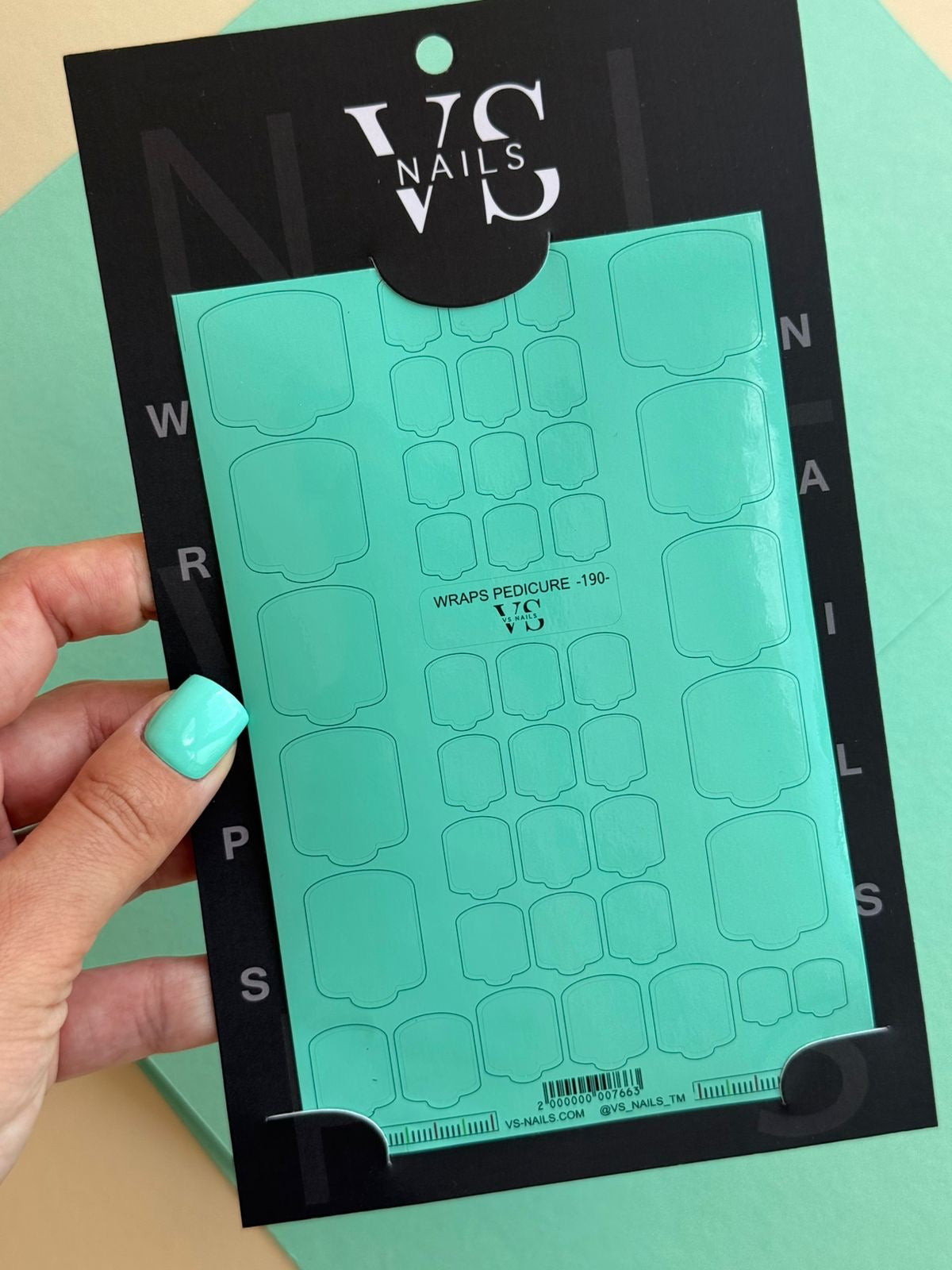 Wrap für Pediküre Maxi 190 von VS Nails