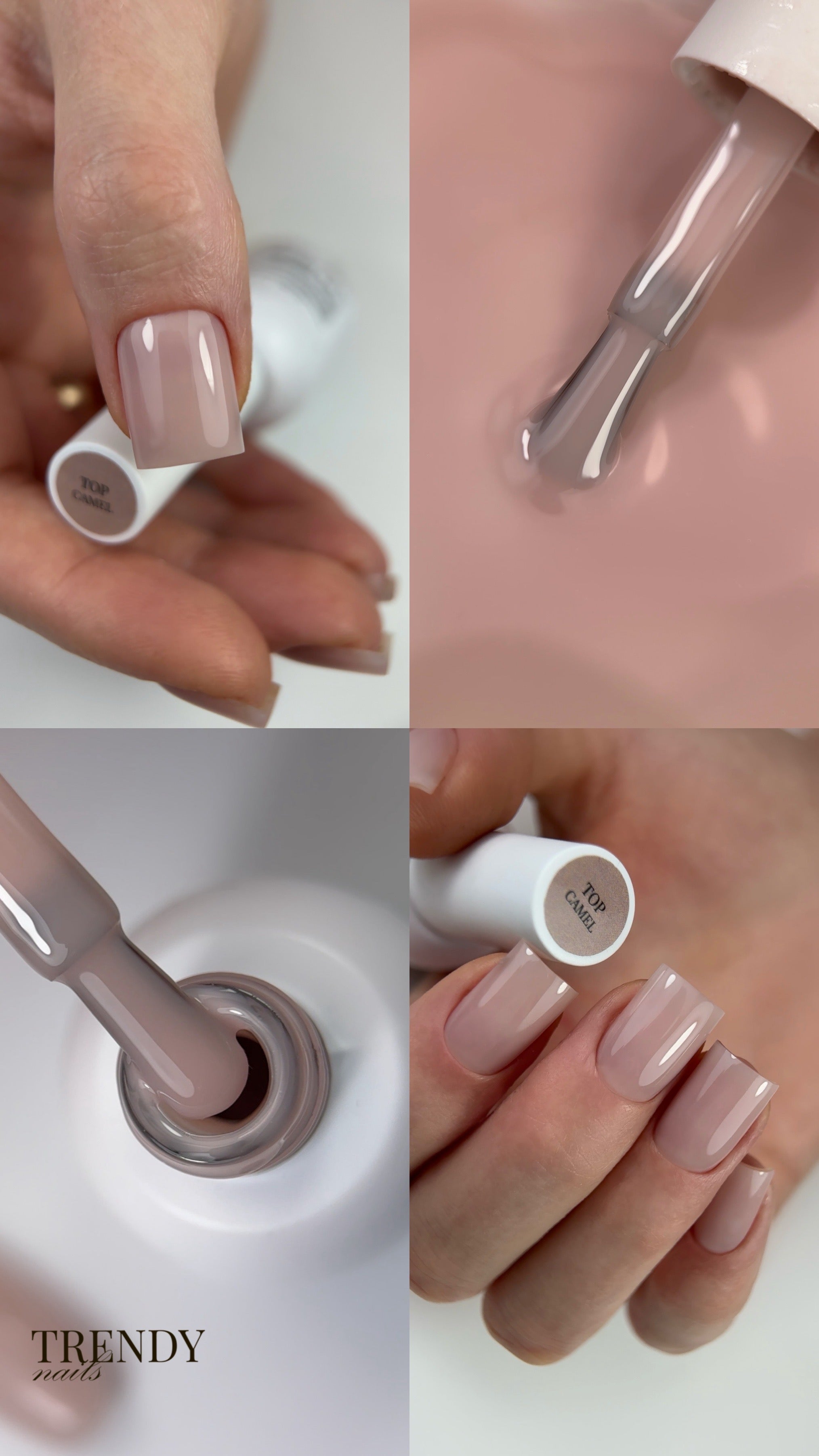 Color Top Camel 10ml/15ml von Trendy Nails TPO-Free