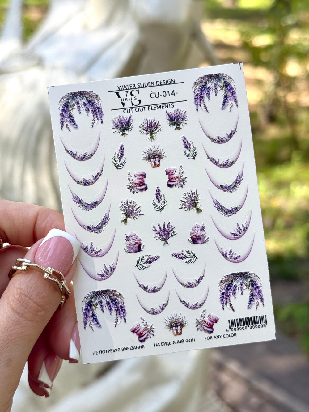 Slider CUT OUT (Adesivi ad acqua) 05 di VS Nails