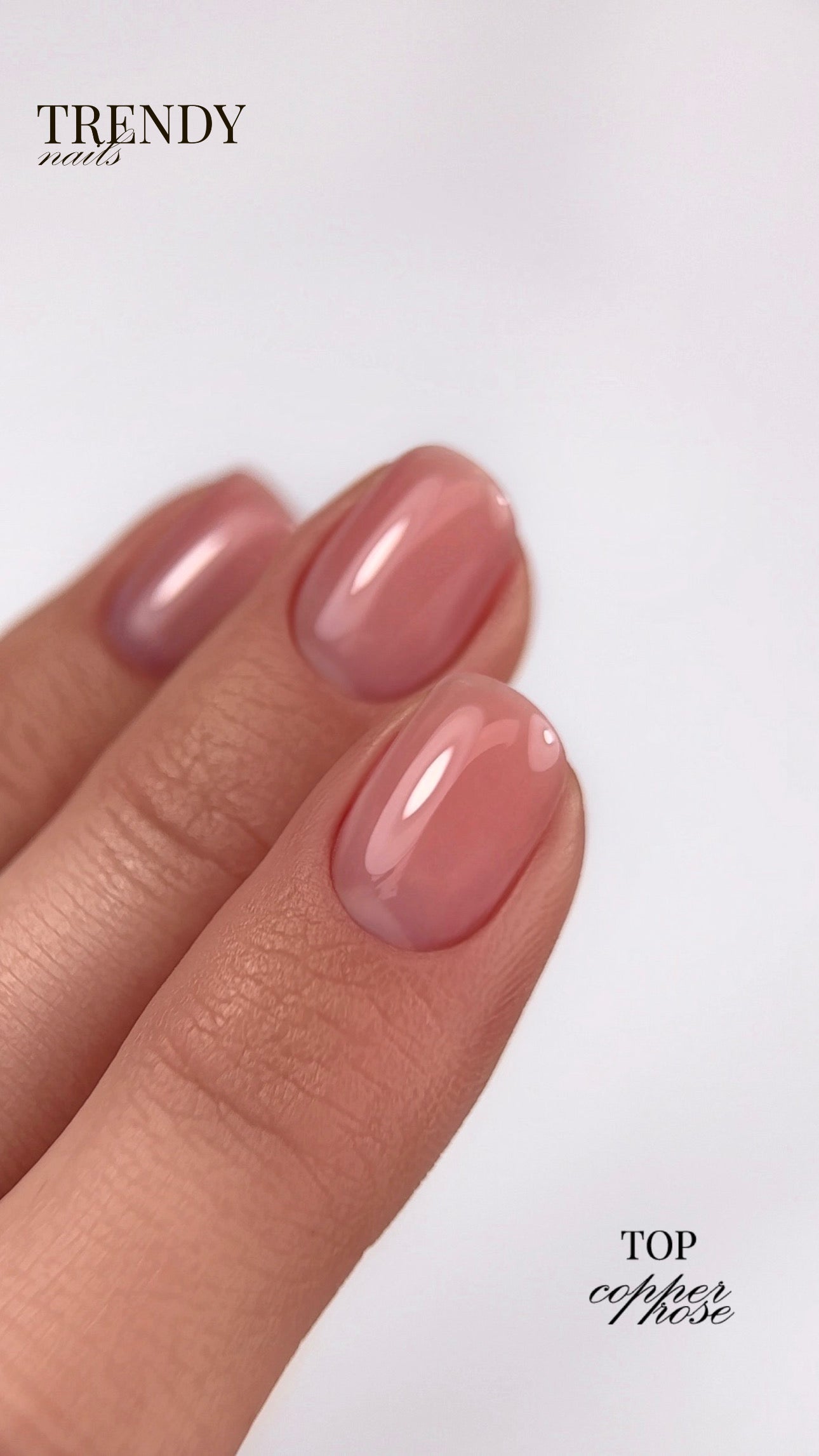 Color Top Copper Rose 10ml von Trendy Nails TPO-Free