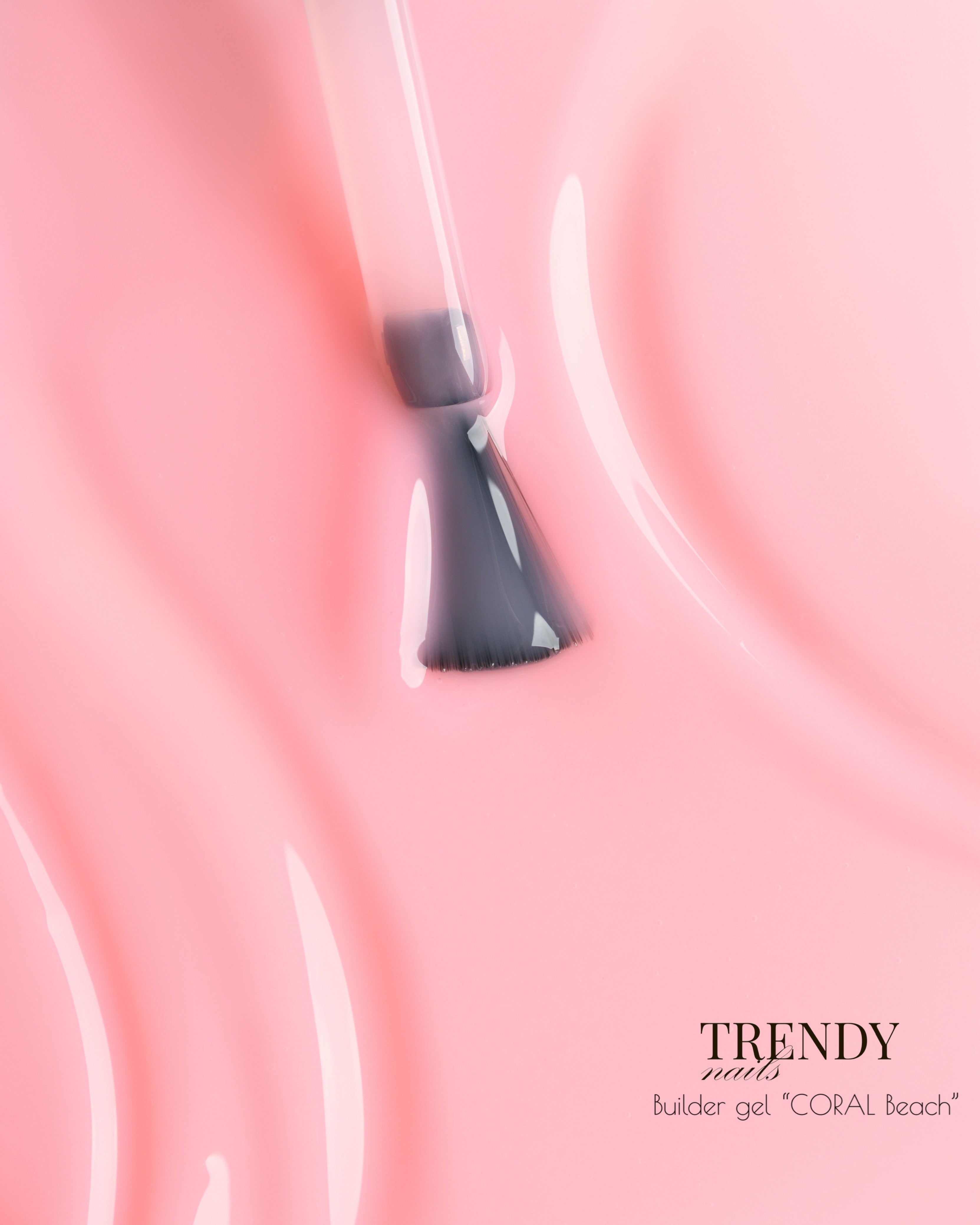 Builder Gel in der Flasche oder im Tiegel Beach Coral von Trendy Nails 10ml-30ml (TPO-frei)