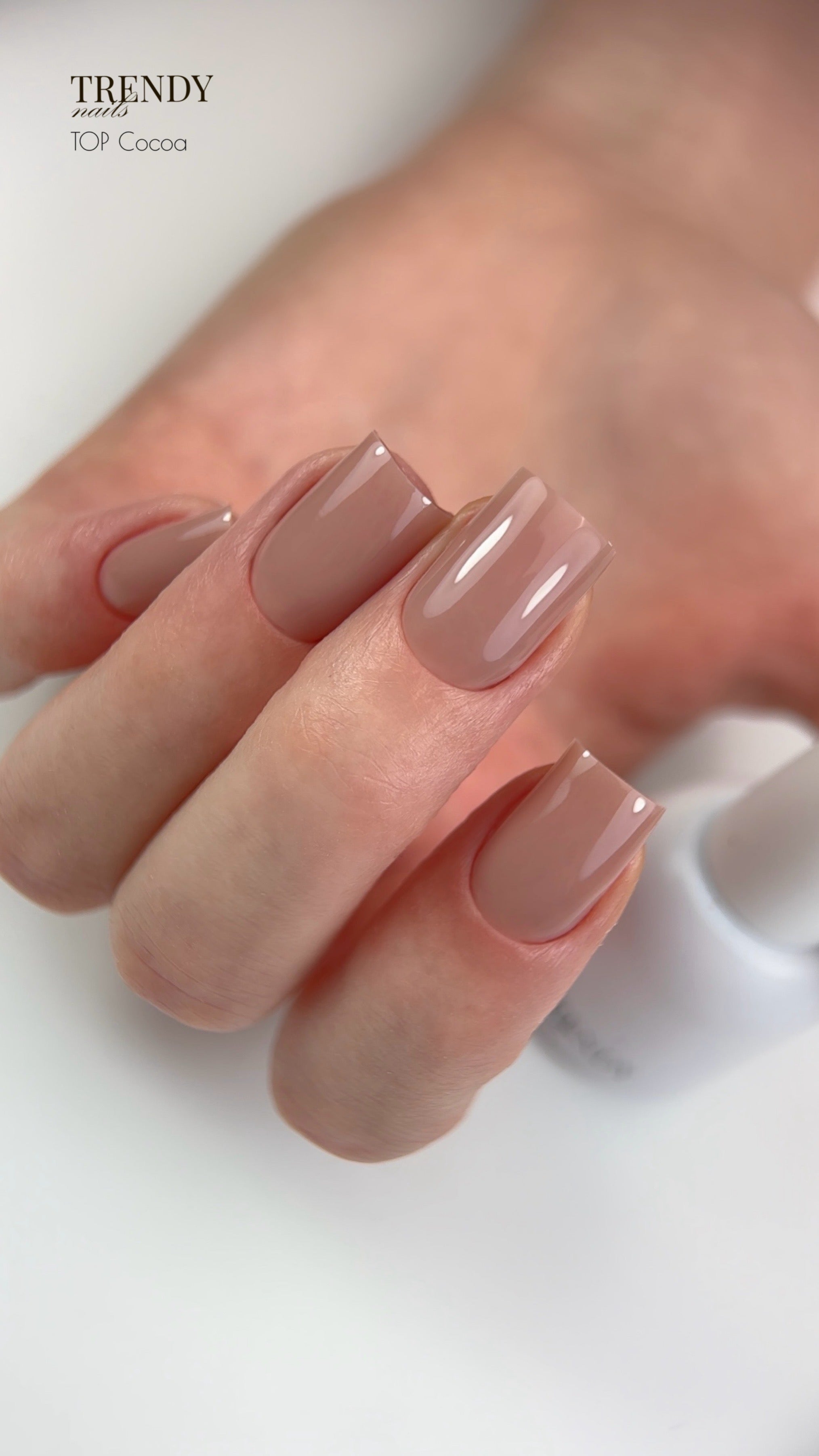 Color Top Cocoa 10ml/15ml von Trendy Nails TPO-Free