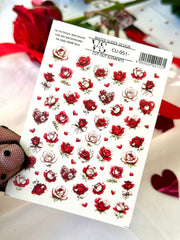 Slider CUT OUT ohne Ausschneiden (Wasserlösliche Aufkleber) CU-051 von VS Nails