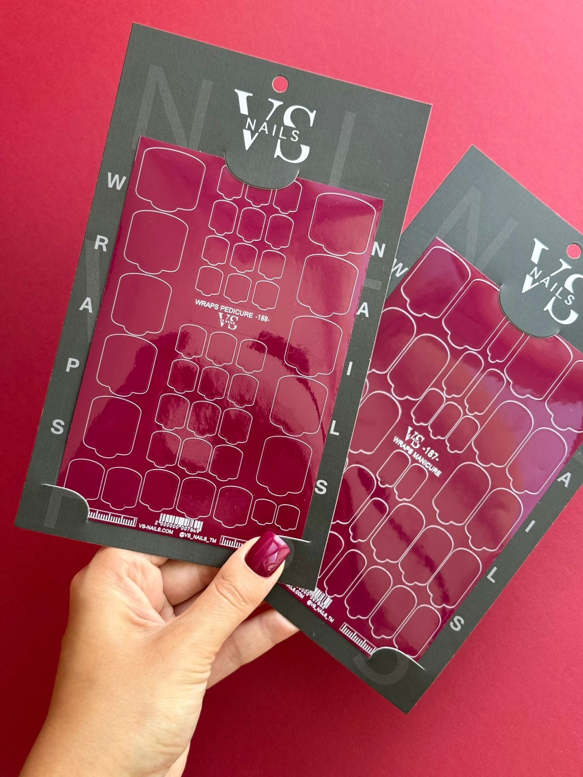 Wrap für Manicure Maxi 187 von VS Nails