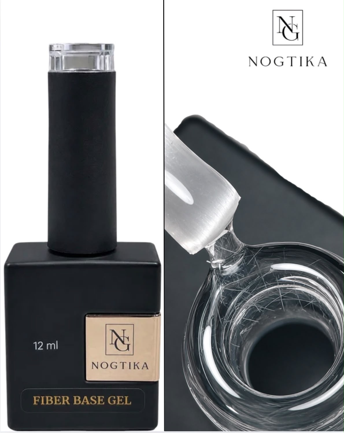 Fiber Base Clear für Problemnägel 5-30ml von Nogtika