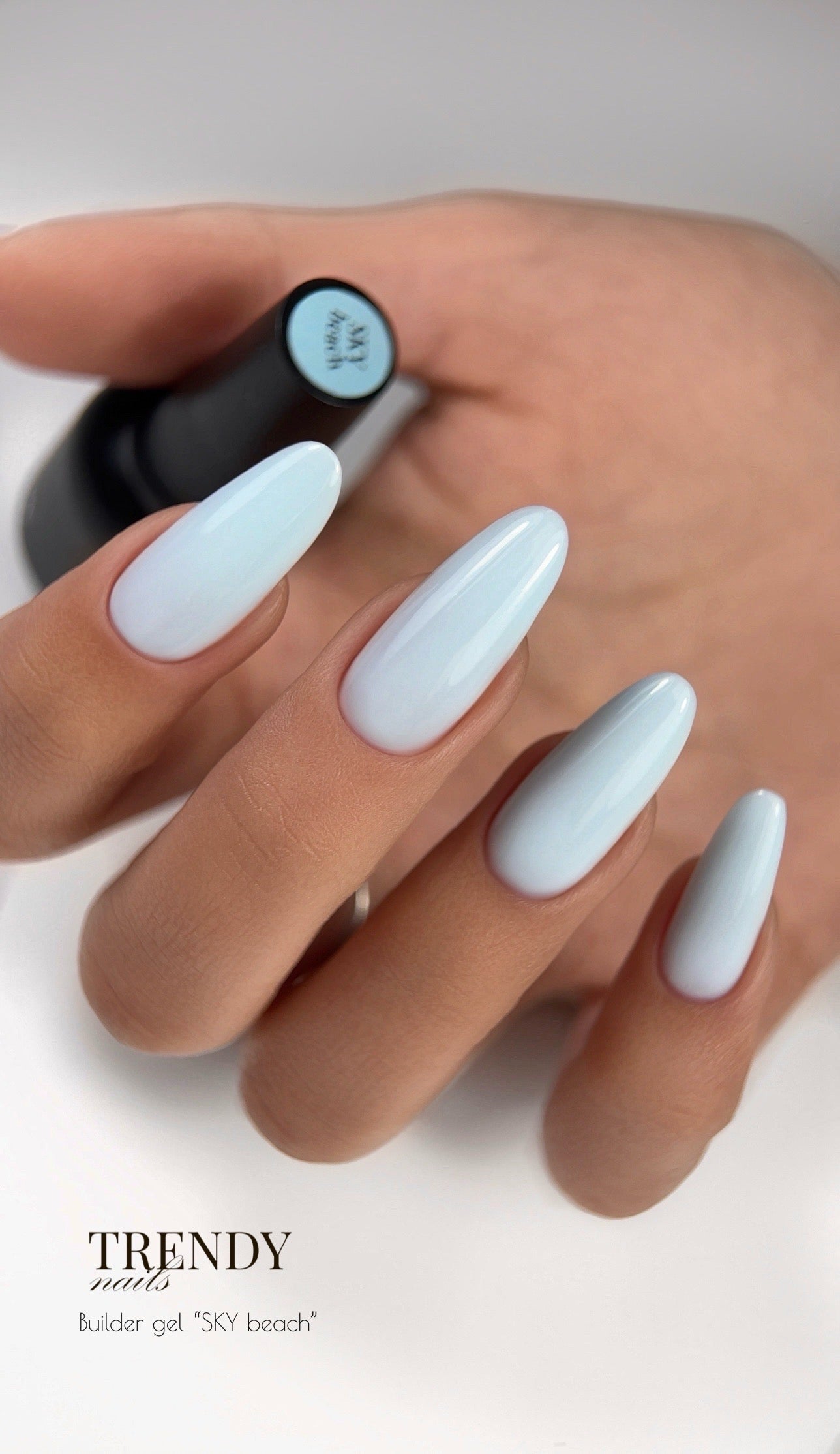 Builder Gel in der Flasche oder im Tiegel Beach Sky von Trendy Nails 10ml-30ml (TPO-frei)