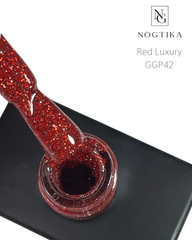 Glitter Gel Polish # 42 Red Luxury  (12ml) TPO-free