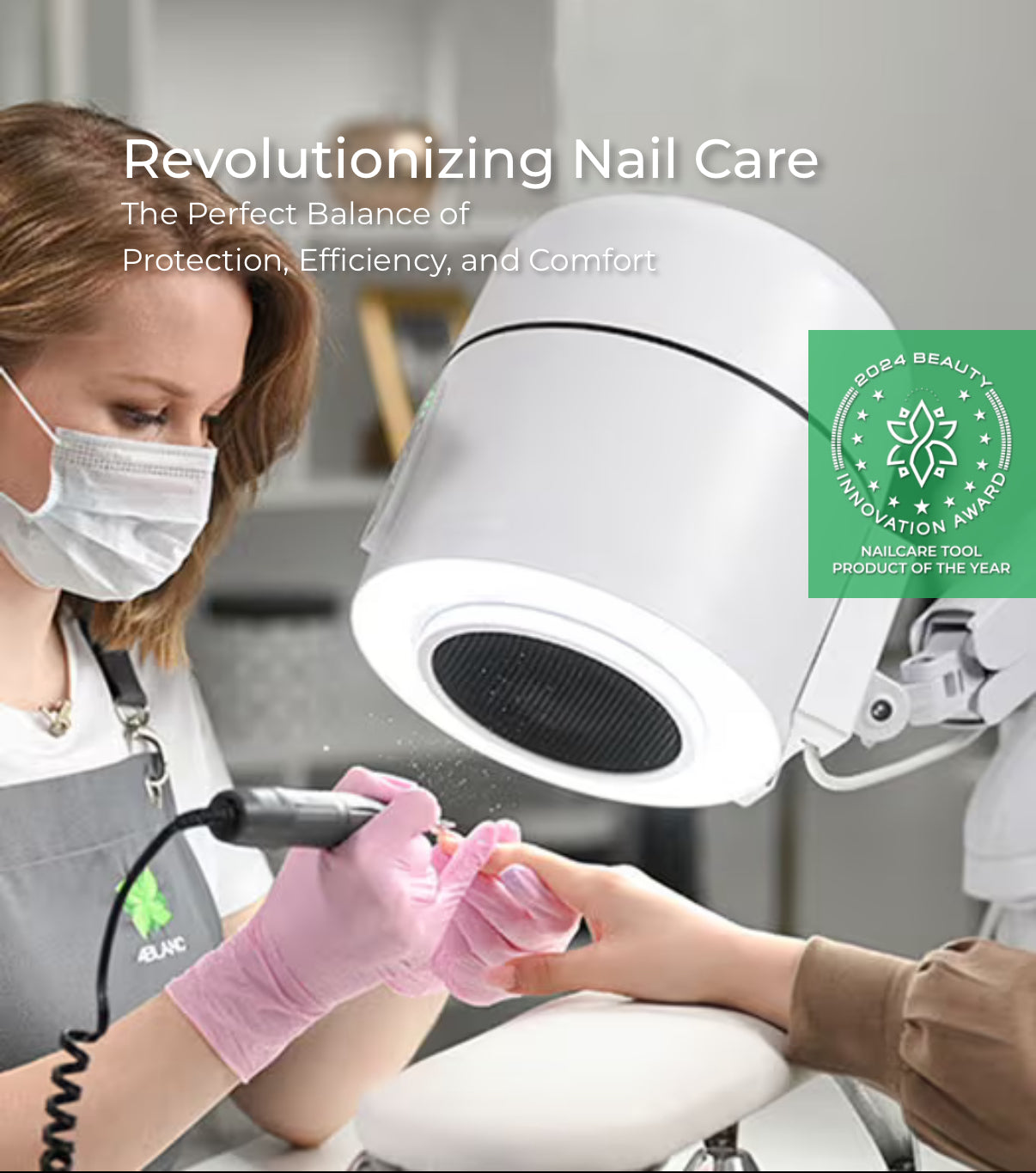 4Blanc MAESTRO Nagel- Fußpflegeabsaugung